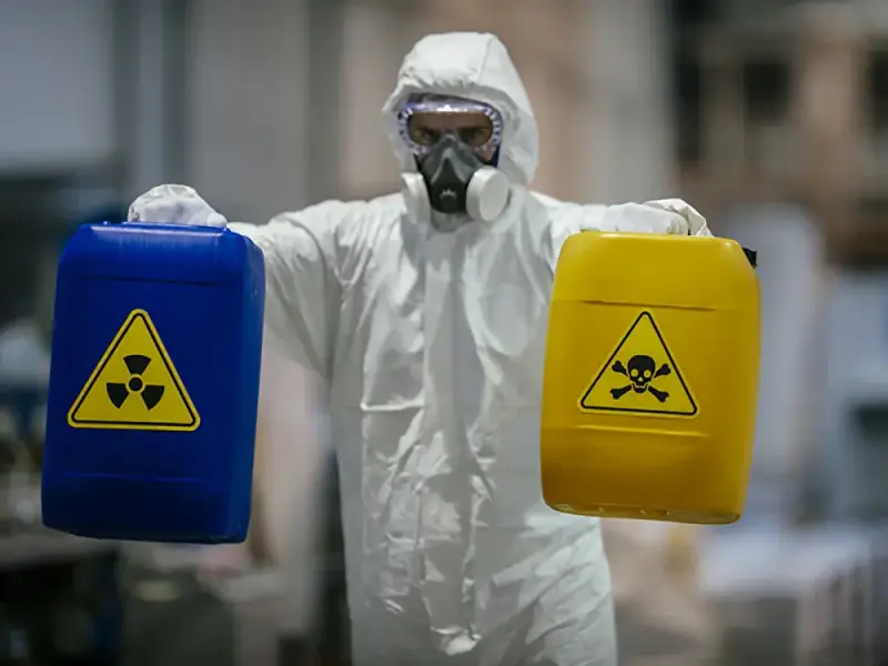 Biohazard Cleanup professionals at work in Nashville near 37209